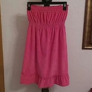 OP Girls Pink Glittered Dress